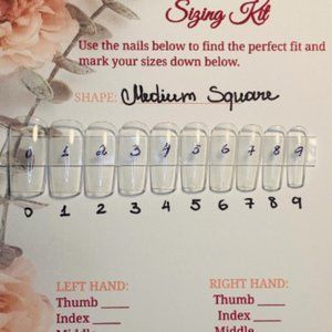 Nails Sizing Kit - Press on Nails